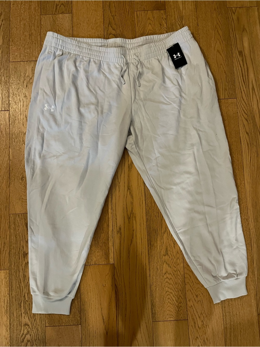 Men’s 4XL Under Armour Light Gray Swestpants